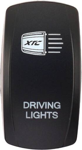 Sw00-00105010 Xtc Power Dash Switch Rocker Face Plate Driving Lights