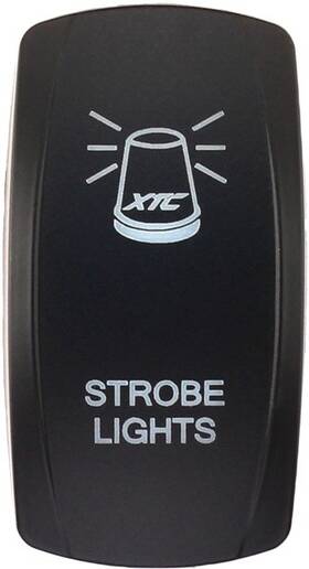Sw00-00106021 Xtc Power Dash Switch Rocker Face Plate Strobe Light