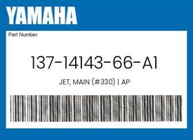 137-14143-66-a1 Yamaha Genuine Jet Main #330 Ap -