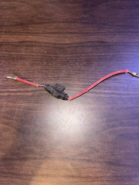 2nl-82150-00-00 Yamaha Oem Timberwolf 250 Inline Main Fuse Holder Wiring Harness