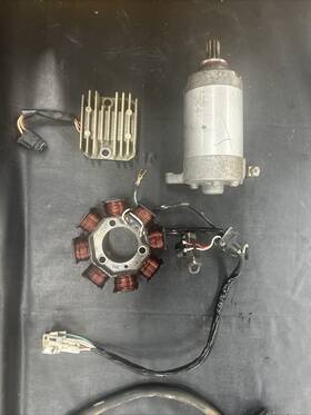 2pa-81960-00-00 Yamaha Raptor 125 Starter / Wire Voltage Regulator Solenoid