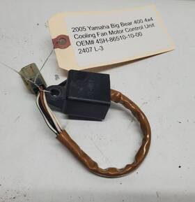 4sh-86510-10-00 Yamaha 2005 Big Bear 400 4x4 Cooling Fan Motor Control Unit Oem#4sh-86510-10-00