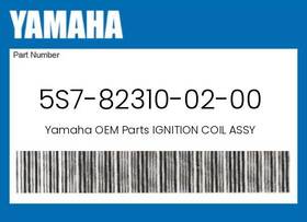 5s7-82310-02-00 Yamaha Genuine Ignition Coil Assy -
