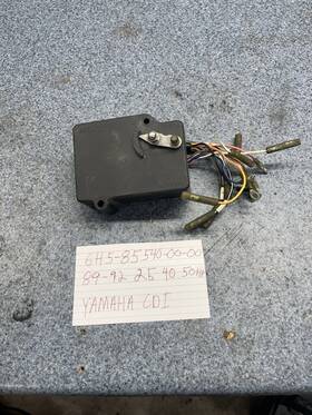 Yamaha 6h5855400000 6h5-85540-00-00 Cdi Box 1989-1992 25 40 50hp