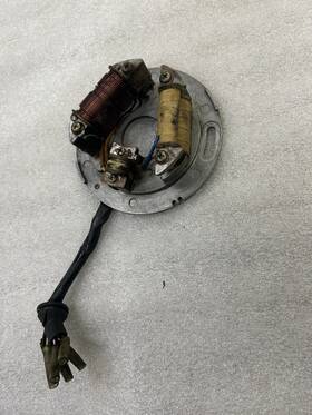8w8-85510-20-00 Yamaha 86 1986 340 540 Excel Iii Engine Magneto Stator Spark Start