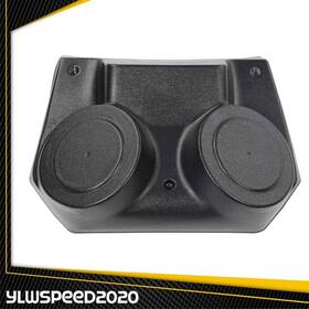 V-03scd7101abk Ylwspeed20 Boat Marine Overhead Console Stereo Radio Cover Fit For Golf Polaris Rzr Utv