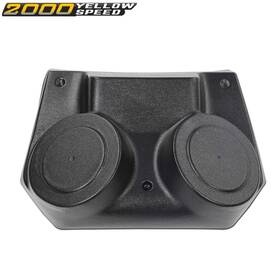 Ylw233008 Ylwspeed2000 Fit For Golf Cart Polaris Rzr 2 Boat Marine Overhead Console Stereo Radio Cover