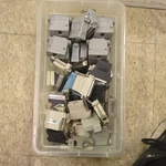 Lot Of 52 - DB25 RJ45 Female Module Adapter Kit 8 Conductor. Fixed Price $50.00.