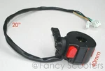 Peace Sports Kid Atv 5 Wires Start,kill Switch W/chock (no Light Control). Fixed Price $21.74.