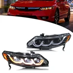 Led Headlights For Honda Civic 2006-2011 Ex Lx Si Projector Front Lamps Assembly. Fixed Price $405.99.