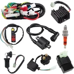 Amavoler Complete Wiring Harness Cdi Ignition Coil Solenoid Relay Spark Plug .... Fixed Price $77.90.