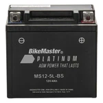 Bikemaster Agm Battery MS12-5L-BS. Fixed Price $36.62.