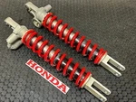 08-09 Honda 700XX Rear Shocks Left Right Red 52400-HP6-A01 Fast Ship. Fixed Price $249.99.