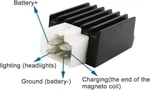 Voltage Regulator 4-PIN For Coolster ,3050AX, 3050B, 3050B-2, 3050C,3050D. Fixed Price $14.95.