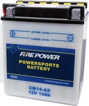 Firepower Conventional 12V Hd Battery Honda/arctic YB14-A2 CB14-A2 Mar. Fixed Price $73.42.