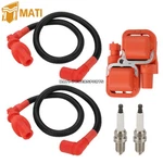Ignition Coil & Spark Plug W/wire Cap For Polaris Ranger Sportsman 700 800 05-14. Fixed Price $39.98.