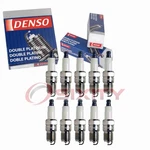 10 Pc Denso Platinum Long Life Spark Plugs 1997 Ford E-350 Econoline Bj. Fixed Price $86.30.