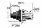 2024 2025 Honda Prologue Hv Battery Fuse - Oem Pyrotechnic Safety Disconnect. Fixed Price $139.99.
