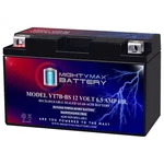 Mighty Max YT7B-BS 12V 6.5AH Replacement Battery For Bikemaster BT7B-BS. Fixed Price $26.99.