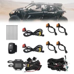 Turn Signal Kit Plug And Play W/rocker Switch For Rzr Ranger X3 Defender Utv Atv. Fixed Price $49.79.