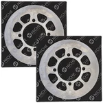 Niche Front Brake Rotor Set For Suzuki Quadrunner Quadmaster 500 59211-09F10. Fixed Price $49.95.