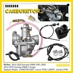 For Yamaha Peewee PW50 PY50 Carburetor Air Filter Box Throttle Choke Cable. Fixed Price $35.99.