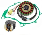 Stator & Starter Relay Cover Gasket Kit Compatible With Yamaha Raptor 660.... Fixed Price $24.00.