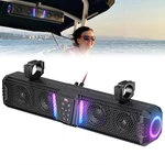 Kemimoto Upgrade Midnight 60 26"RGB Utv Sound Bar 240W For Atv Golf Cart Marine. Fixed Price $179.39.