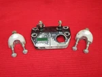 84 Honda Atc 125M Handlebar Holder Mounting Clamp Dash # 53131-968-000. Fixed Price $15.00.