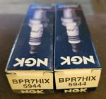 Two Ngk Spark Plugs BPR7HIX 5944 Nos / Oem New Original Packaging. Fixed Price $15.00.