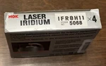 Pack Genuine Ngk 5068 IFR8H-11 Laser Iridium Spark Plugs Fits Honda CRF450X. Fixed Price $34.99.