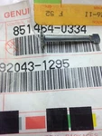 Kawasaki KLF300 Pin 92043-1295 Nos. Fixed Price $9.99.