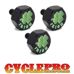 Black Billet Hex Windshield Bolt Kit 93-13 For Harley Lucky Irish Clover. Fixed Price $15.77.