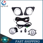 For Toyota RAV4 2009-2012 Bumper Chrome Fog Lights W/bulb+harness+switch Kit. Fixed Price $30.78.
