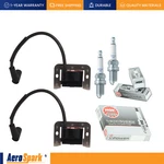 2PCS Ngk Spark Plugs & Ignition Coils For Genuine Kohler 32-584-06-S BCPR5ES. Fixed Price $42.59.