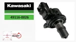 Kawasaki Oem 49116-0026 Engine Idle Air Control Sensor Valve Iac Isc. Fixed Price $152.69.