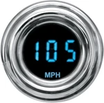 Dakota Digital 1-7/8" Mini Speedometer Mph Retro Blue. Fixed Price $293.50.