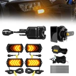 Utv Led Lights Turn Signal Horn Street Legal Kit Blinker For Polaris Rzr Xp 1000. Fixed Price $119.69.