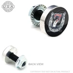 2 Silver Billet Logo License Plate Frame Tag Bolt Kit - Lucky 7 Shoe. Fixed Price $15.20.