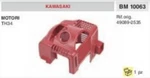 49089-2535 Upper Plastic Cover Engine Cuffia Kawasaki. Fixed Price $140.60.