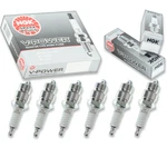 Pcs Ngk V-power Spark Plugs 1964-1982 Ford Mustang 4.1L 3.3L 2.8L L6 Ly. Fixed Price $26.56.