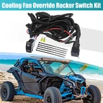 Radiator Fan Connector Switch Kit With Relay Led Rocker Set For Polaris Rzr. Fixed Price $37.59.
