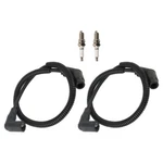 For Can-am 420265248 420265240 715900637 Spark Plug & Wire Cap 15IN/24.4IN Atv. Fixed Price $24.22.