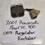 01 Kawasaki Prairie 400 Oem Regulator Rectifier SH541E-12 Original Replacement. Fixed Price $14.97.