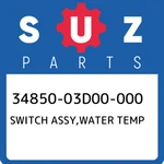 34850-03D00-000 Suzuki Switch Assy,water Temp 3485003D00000, New Genuine Oem Par. Fixed Price $94.80.