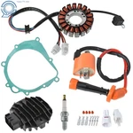 For Suzuki LTZ400 LT-Z400 Ignition Coil Spark Plug Regulator Rectifier & Stator. Fixed Price $40.86.