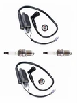 2X Ignition Coils + Spark Plug With Cap For Honda CB350 (1968-1973). Fixed Price $35.99.