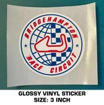 Bridgehampton Race Circuit Glossy Vinyl Decal Sticker Track-vintage Scca. Fixed Price $5.83.