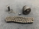 1987-04 Kawasaki Bayou 2X4 4X4 KLF300 Starter Idler Limiter Gear Chain. Fixed Price $74.90.