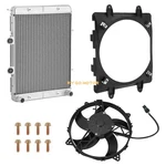 Aluminum Radiator & Cooling Fan For Polaris Sportsman 700 800 Efi MV7 2004-2014. Fixed Price $139.99.